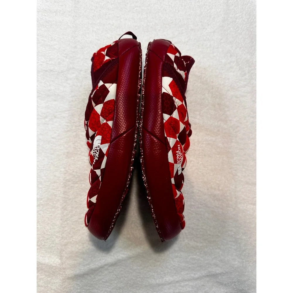 The North Face Thermoball Traction Mule V Red White Mens 11 NF0A3UZN Slippers